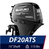 Suzuki 20 HP DF20ATS Outboard Motor