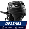 Suzuki 25 HP DF25AES Outboard Motor