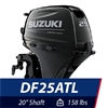 Suzuki 25 HP DF25ATL Outboard Motor