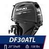Suzuki 30 HP DF30ATL Outboard Motor