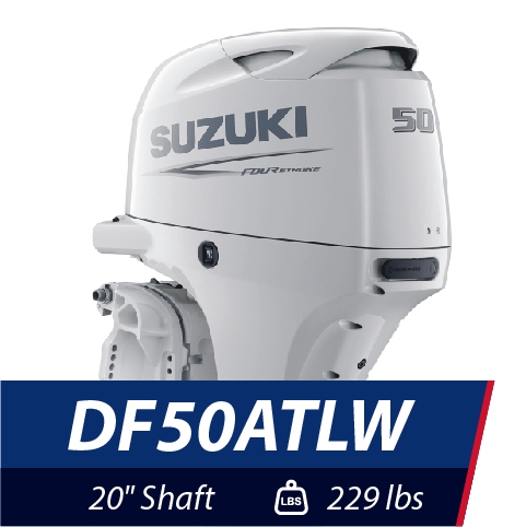 Suzuki 50 HP DF50ATLW Outboard Motor