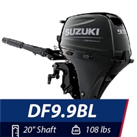 Suzuki 9.9 HP DF9.9BS Outboard Motor