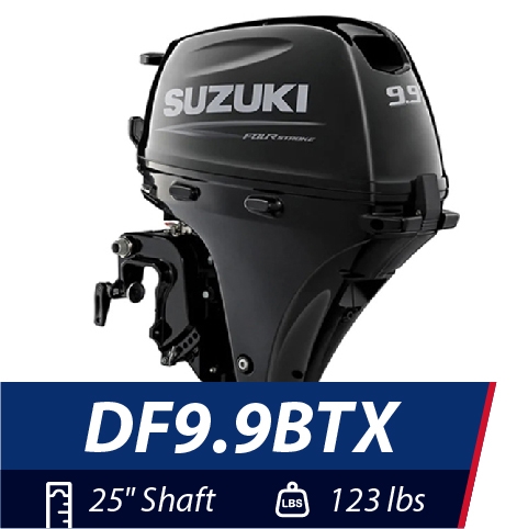 Suzuki 9.9 HP DF9.9BTX Outboard Motor