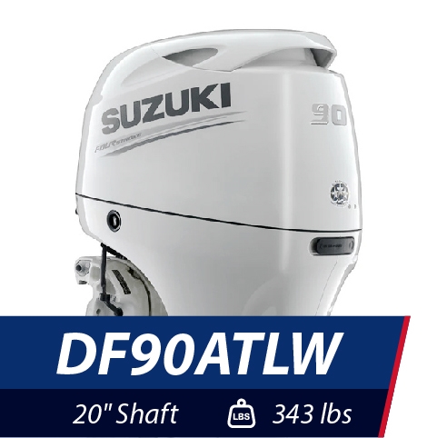 Suzuki 90 HP DF90ATLW Outboard Motor