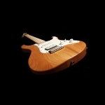 Wood Paneled Guitar