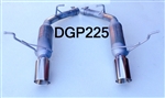 DGP225  11-24 *5.7L 14-24 3.6L Durango 2 1/4" Glass Pack resonated w/4" tips