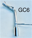 GC6 11-22 Grand Cherokee 3.6 single resonator delete w/Polished Stainless Tip