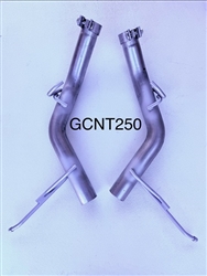 GCNT250 11-21 5.7L 14-21 3.6L Grand Cherokee 2 1/2" Resonator Delete without tips