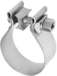 3" Accu-seal aluminized narrow band clamp