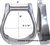 Ranchman's 1-1/2" Aluminium Extra Wide Oxbow Stirrups