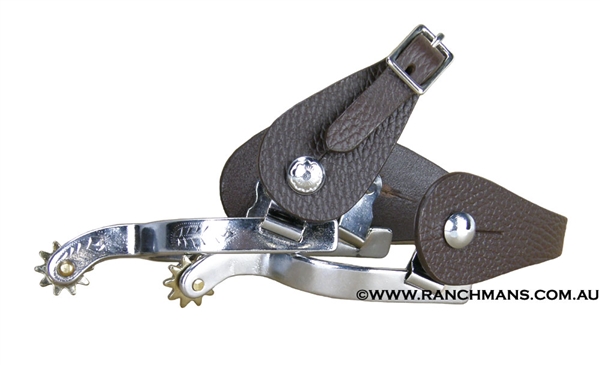 Ranchmans Childrens Spurs with Straps