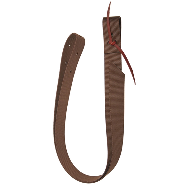 Ranchman's Nylon Latigo Tie Strap - Black or Brown