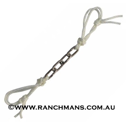 Ranchman's Short String Dog Curb Chain
