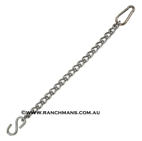 Ranchman's Snap Curb Chain w/Hook