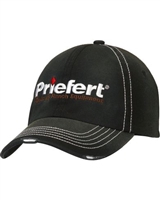 Priefert® Rodeo & Ranch Equipment Logo Black Cap