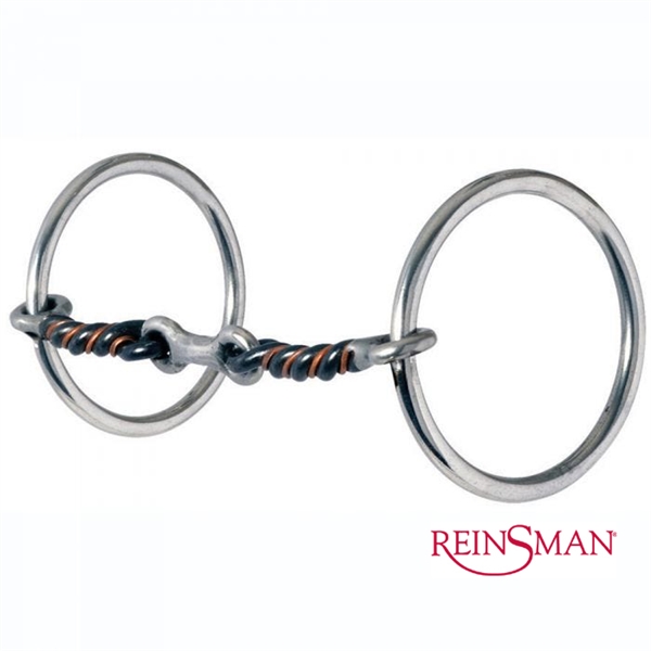 Reinsman® 171 Twisted Sweet & Sour Dog Bone Snaffle