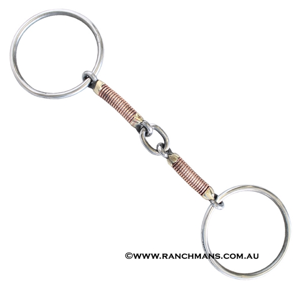 Ranchmans Lifesaver Loose Ring Snaffle