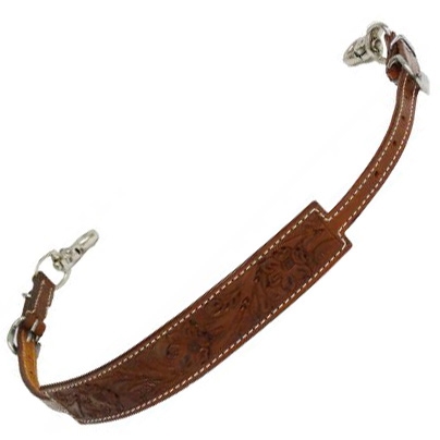 Showman® Leather Breast Collar Wither Strap