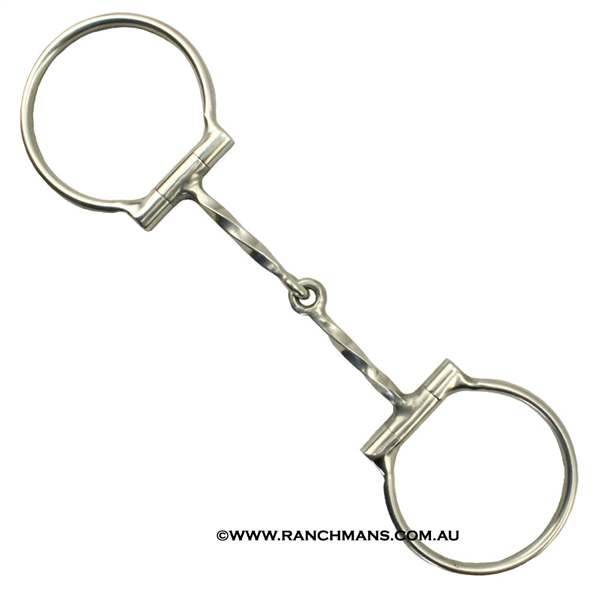 Ranchmans Slow Twist Dee Snaffle