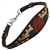 Showman® Gold Snake Inlay & Rose Breast Collar Wither Strap