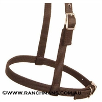 Ranchmans Adjustable Nylon Caveson Noseband