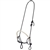 Ranchmans Smooth Snaffle & Rope Noseband Sliding Gag Bridle