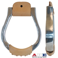 American Heritage Equine® 1" Aluminium Oxbow Stirrups