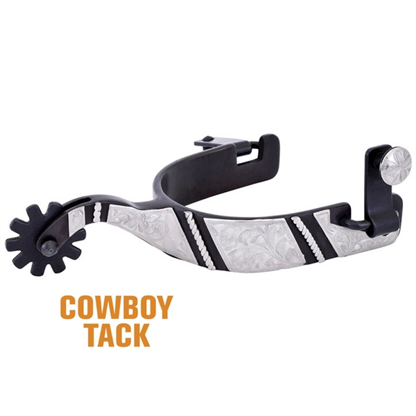 Cowboy Tack® Ladies Rope Trim Spurs