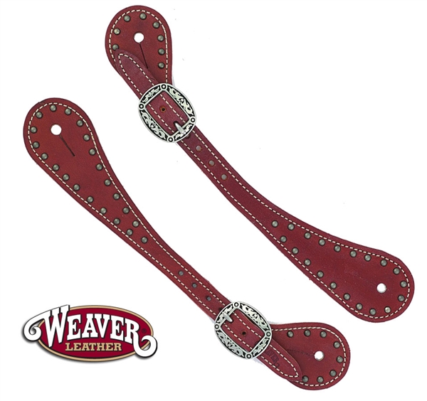 Weaver® Mens Spotted Canyon Rose Spur Straps