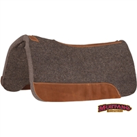 Mustang® Premium Pressed Wool Contoured 1" Felt Saddle Pad
