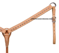 Ranchman's SRS 1 1/4" Large Dotted Breast Collar