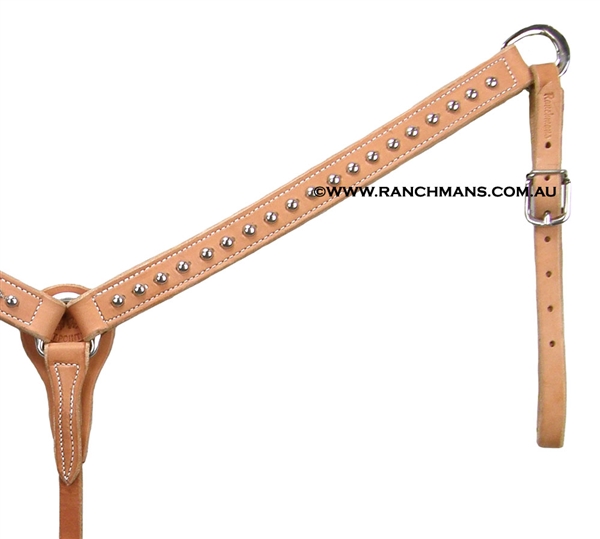 Ranchman's SRS 1 1/4" Large Dotted Breast Collar