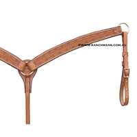 SRS Contoured Tan Barb Wire Breast Collar