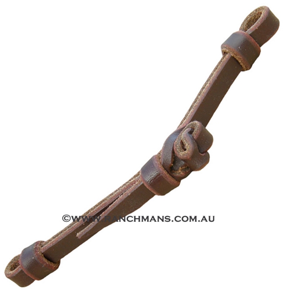 Ranchman's Oiled Harness Leather Bit Hobble Strap