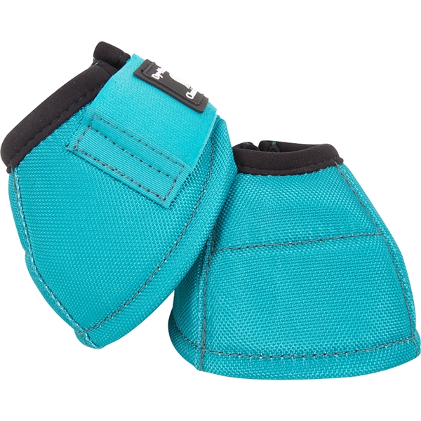 Classic Equine® DyNo Turn Bell Boots - Aqua