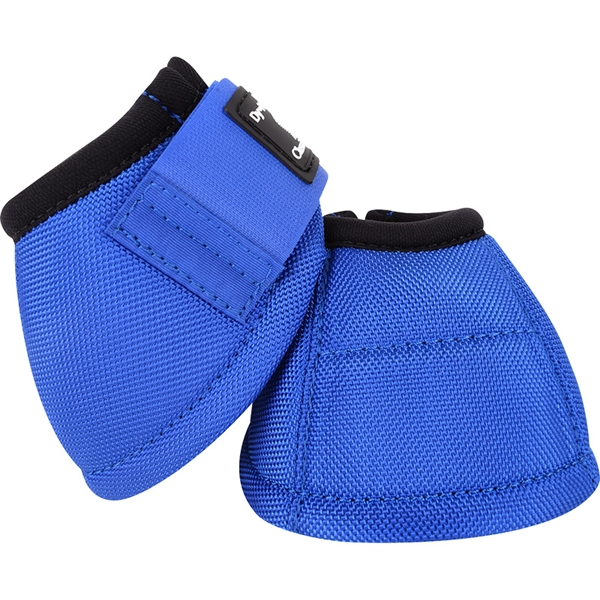 Classic Equine® DyNo Turn Bell Boots - Blue