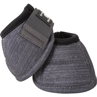 Classic Equine® DyNo Turn Bell Boots - Charcoal