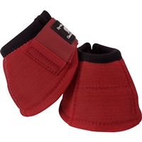 Classic Equine® DyNo Turn Bell Boots - Crimson