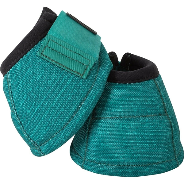 Classic Equine® DyNo Turn Bell Boots - Emerald