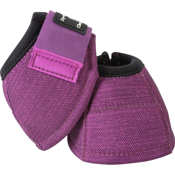 Classic Equine® DyNo Turn Bell Boots - Plum