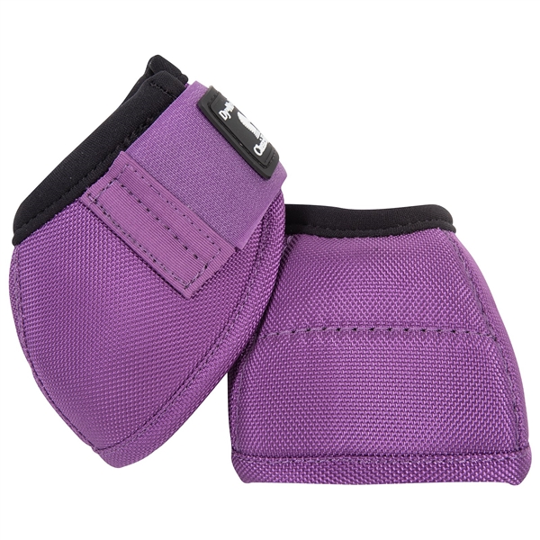 Classic Equine® DyNo Turn Bell Boots - Violet Purple