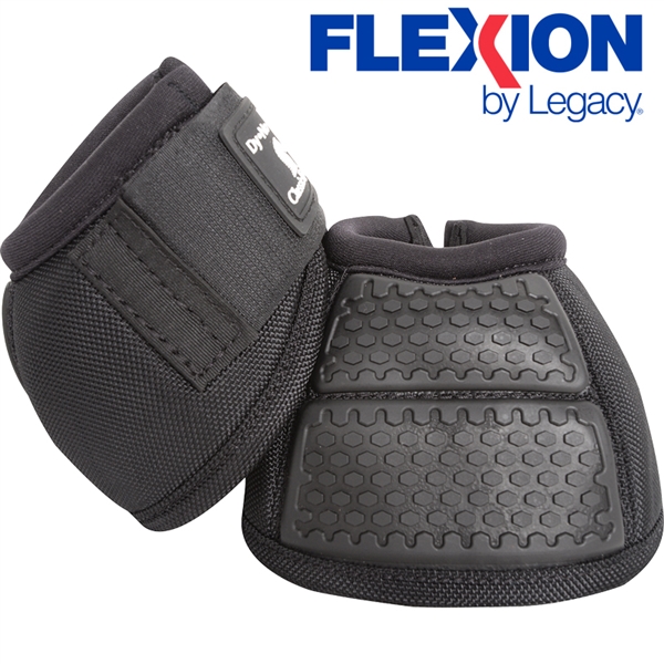 Classic Equine® Flexion No Turn Bell Boots - Black