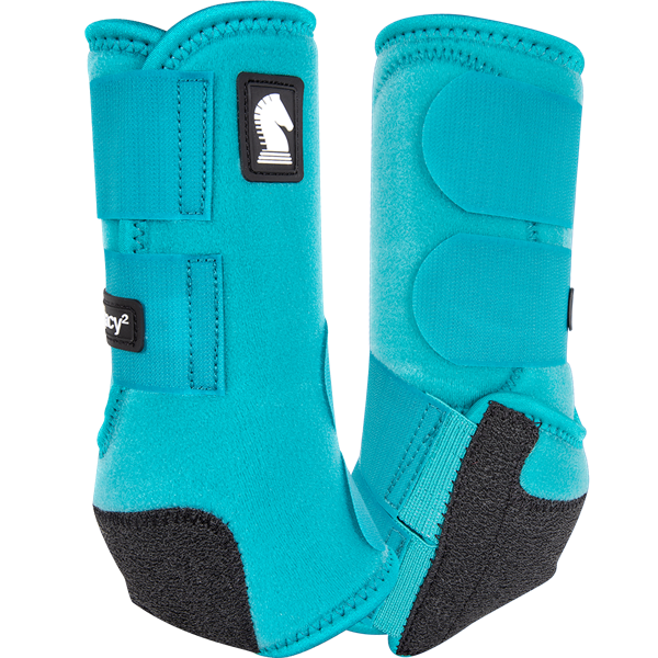 Classic Equine® Legacy2 System Boots - Aqua