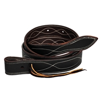 Ranchman's Premium Stitched Leather Latigo Tie Strap