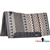 Classic Equine® Contoured Wool Top Saddle Pad 34" x 38" - Steel Grey & Cornflower Blue