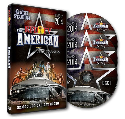 2014 RFDTV The American Rodeo DVD Set