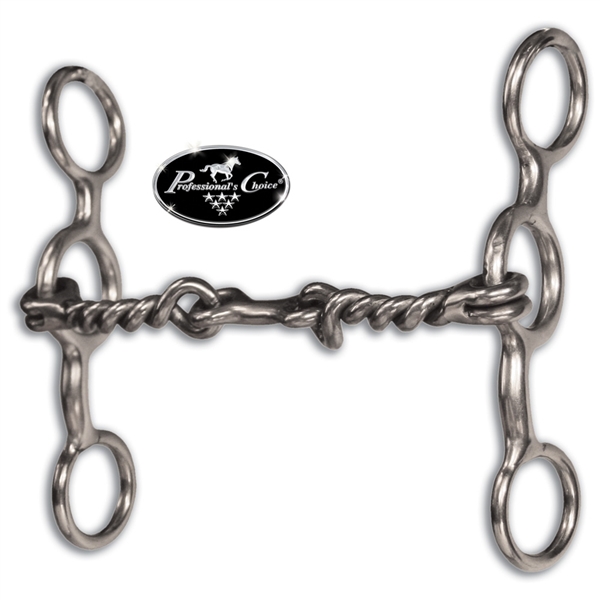 Professional's Choice® Junior Cow Horse Twisted Wire Dogbone Bit