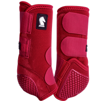 Classic Equine® Flexion by Legacy Protection Boots-Crimson