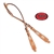 Teskey's Basket Stamp One Ear Headstall w/Rawhide Trim