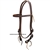 Ranchman's 5/8" Harness Leather Browband Bridle w/Dots